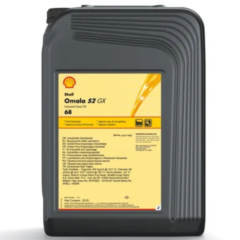 Shell Omala S2 GX 68 - 20 Litre Dişli Yağı