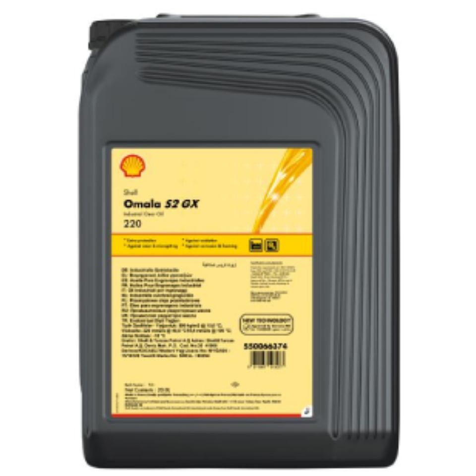 Shell Omala S2 GX 220 - 20 Litre Dişli Yağı