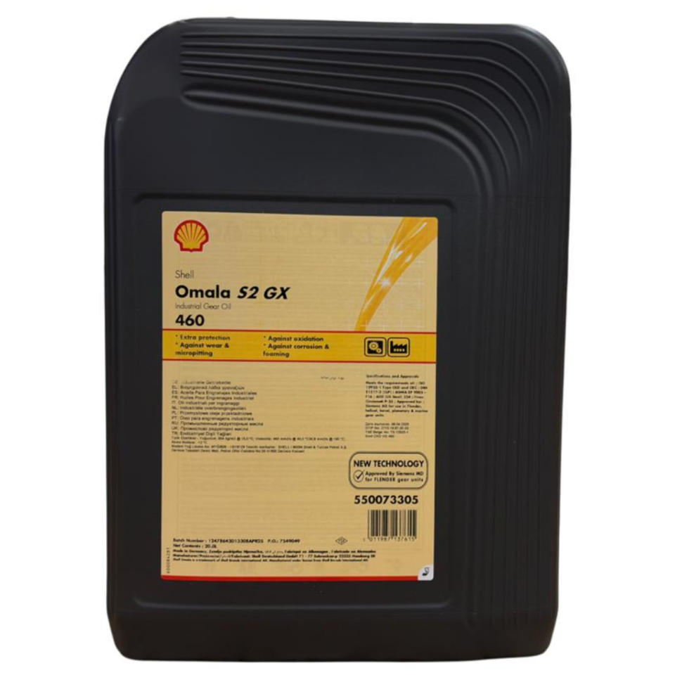 Shell Omala S2 GX 460 - 20 Litre Dişli Yağı