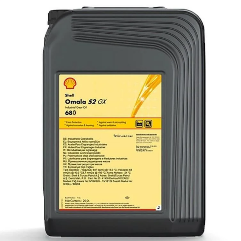 Shell Omala S2 GX 680 - 20 Litre Dişli Yağı