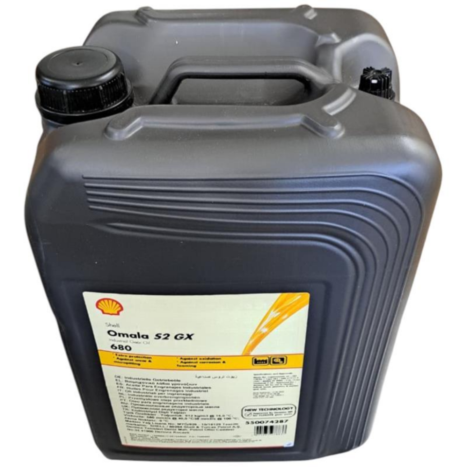 Shell Omala S2 GX 680 - 20 Litre Dişli Yağı