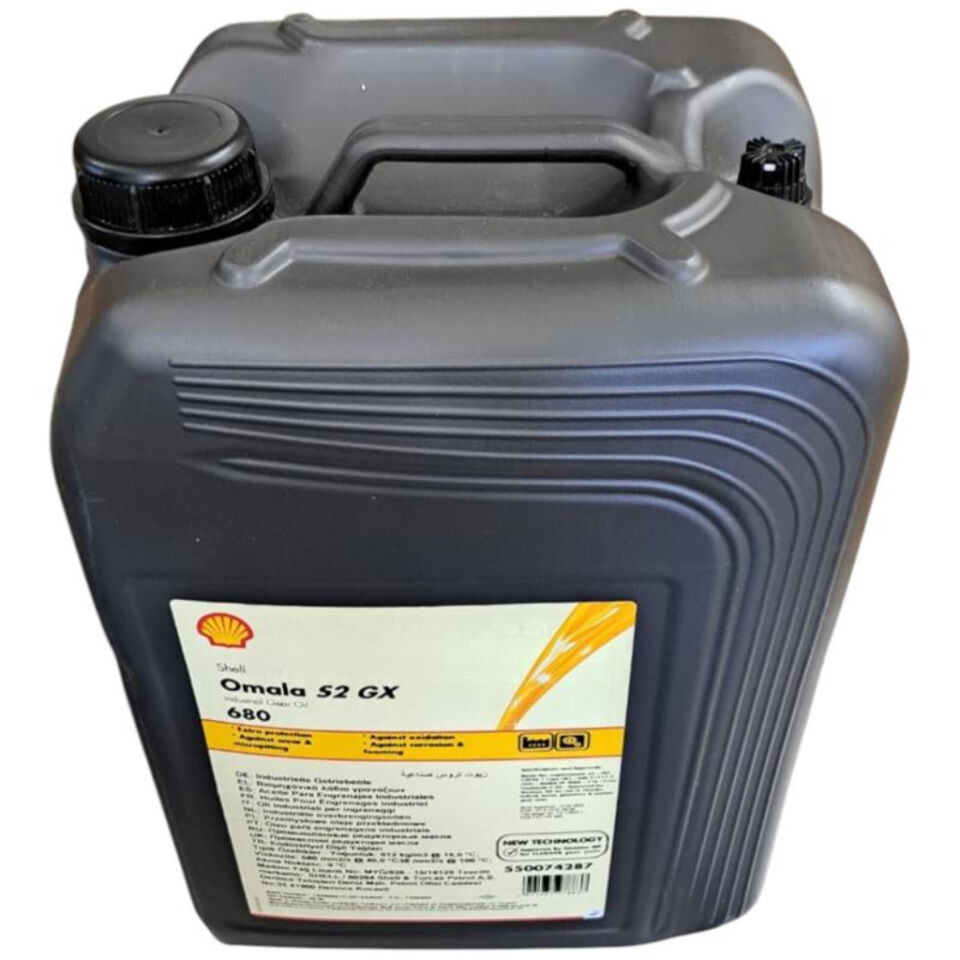 Shell Omala S2 GX 680 - 20 Litre Dişli Yağı