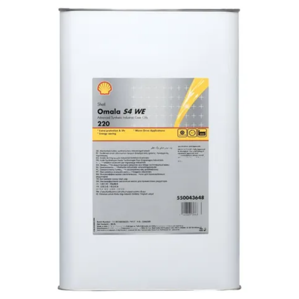 Shell Omala S4 WE 220 - 20 Litre Dişli Yağı