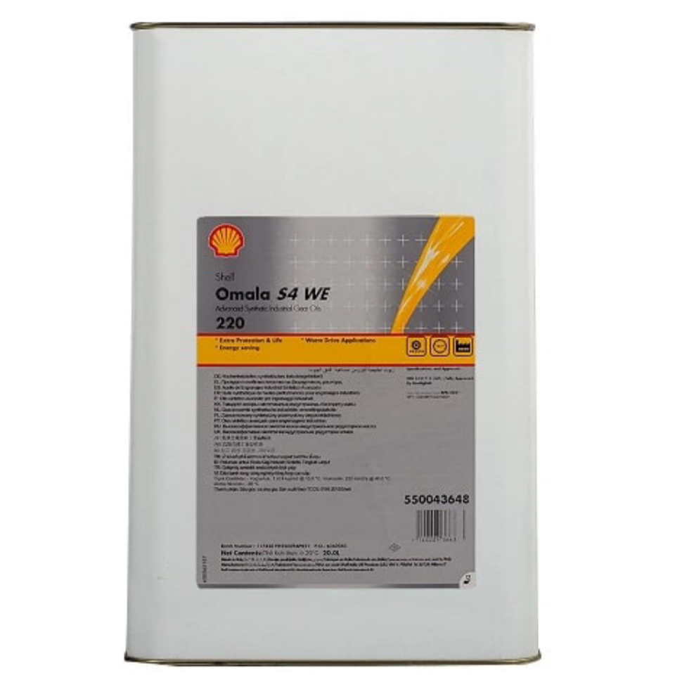 Shell Omala S4 WE 220 - 20 Litre Dişli Yağı