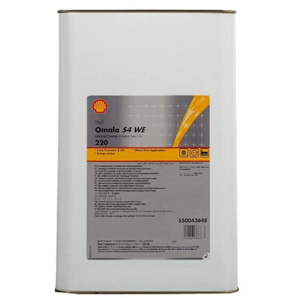 Shell Omala S4 WE 220 - 20 Litre Dişli Yağı
