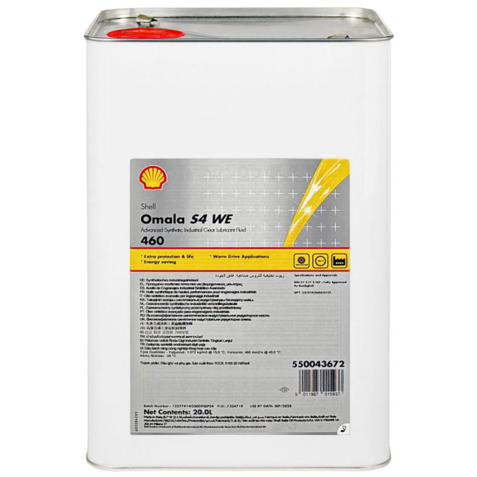 Shell Omala S4 WE 460 - 20 Litre Dişli Yağı