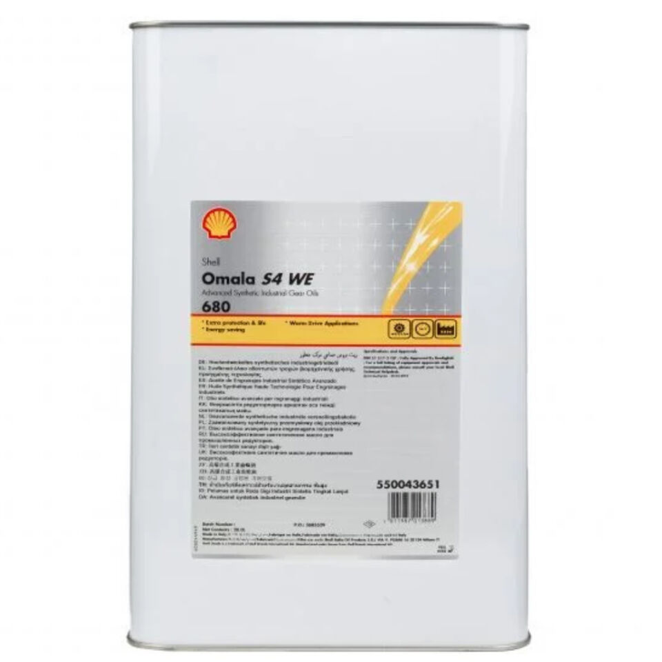 Shell Omala S4 WE 680 - 20 Litre Dişli Yağı