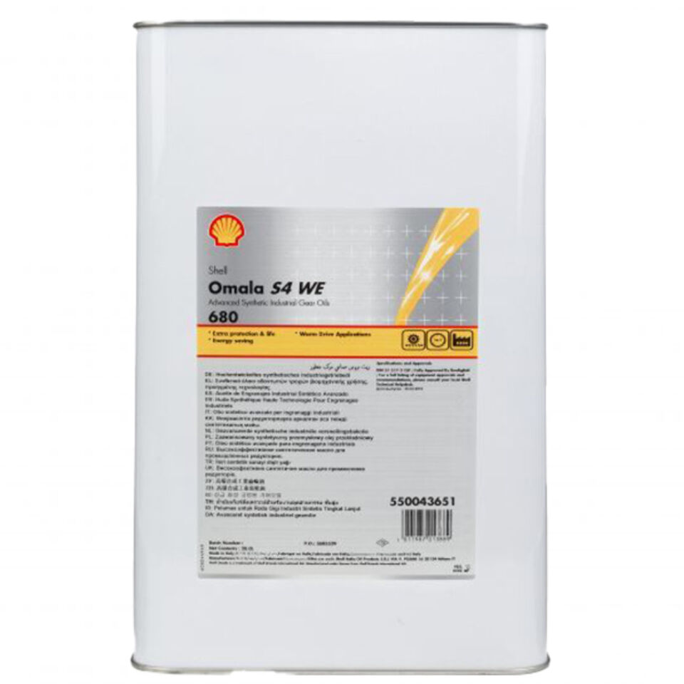 Shell Omala S4 WE 680 - 20 Litre Dişli Yağı