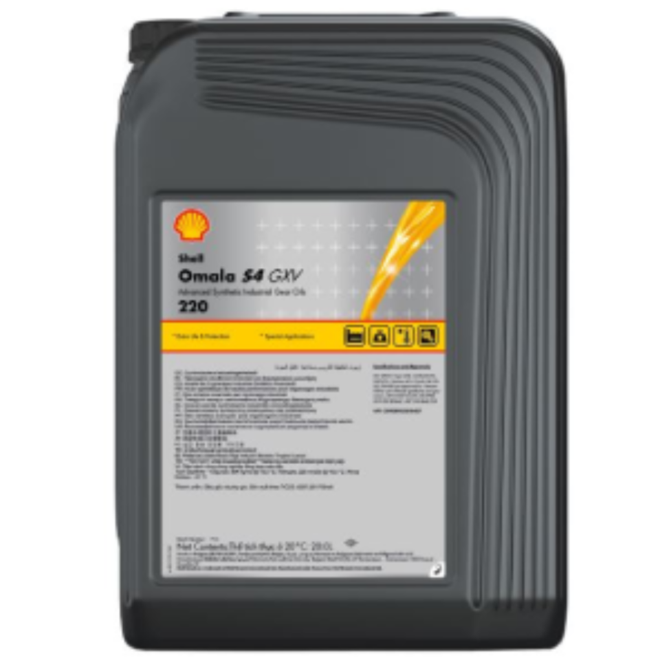 Shell Omala S4 GXV 220 - 20 Litre Dişli Yağı