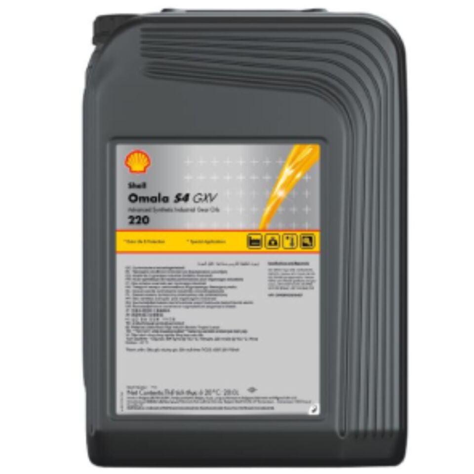 Shell Omala S4 GXV 220 - 20 Litre Dişli Yağı
