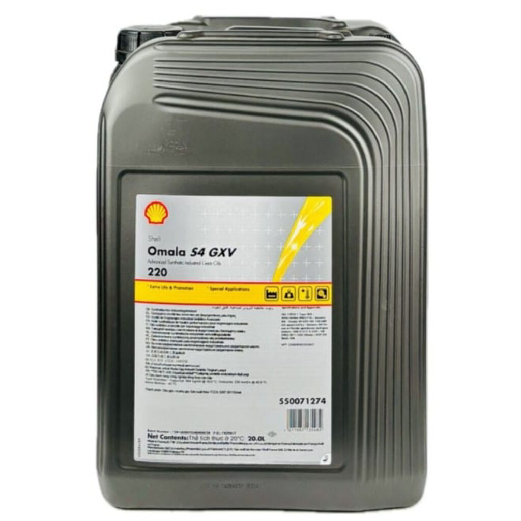 Shell Omala S4 GXV 220 - 20 Litre Dişli Yağı