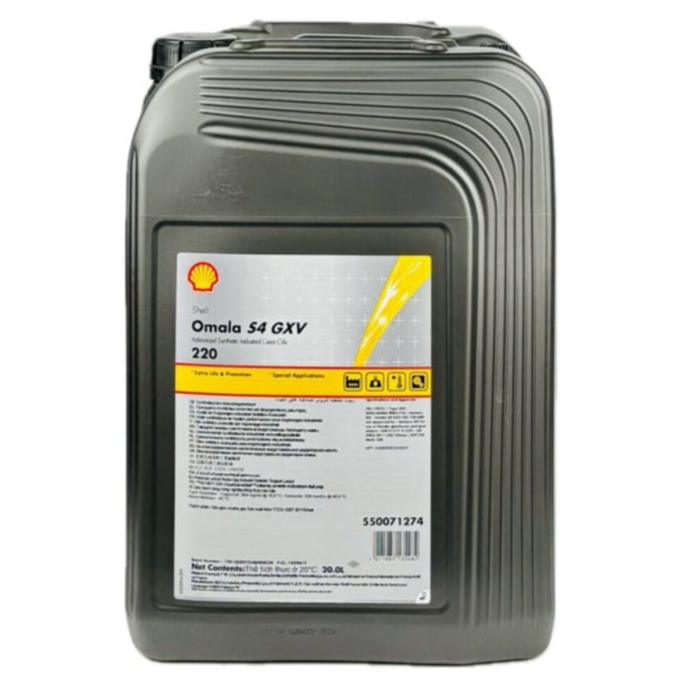 Shell Omala S4 GXV 220 - 20 Litre Dişli Yağı