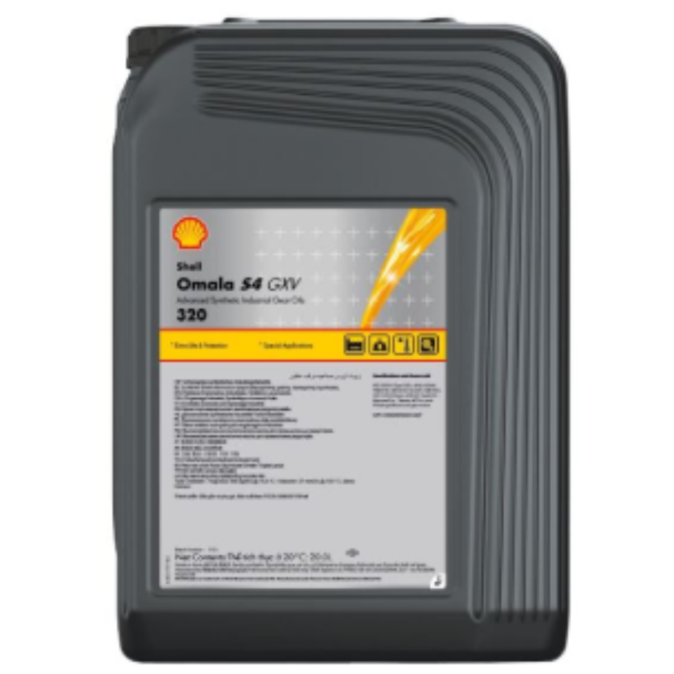 Shell Omala S4 GXV 320 - 20 Litre Dişli Yağı