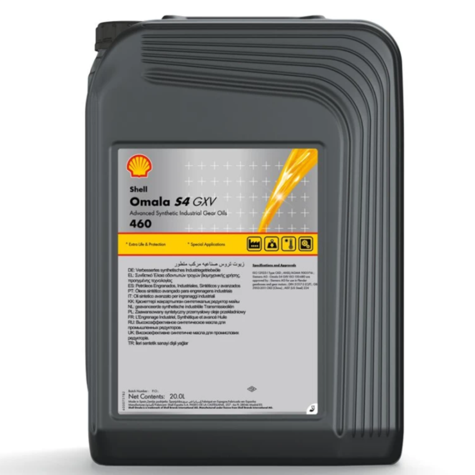 Shell Omala S4 GXV 460 - 20 Litre Dişli Yağı
