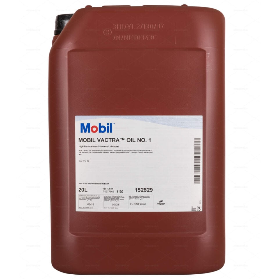 Mobil Vactra Oil No 1 - 20 Litre Kızak Yağı