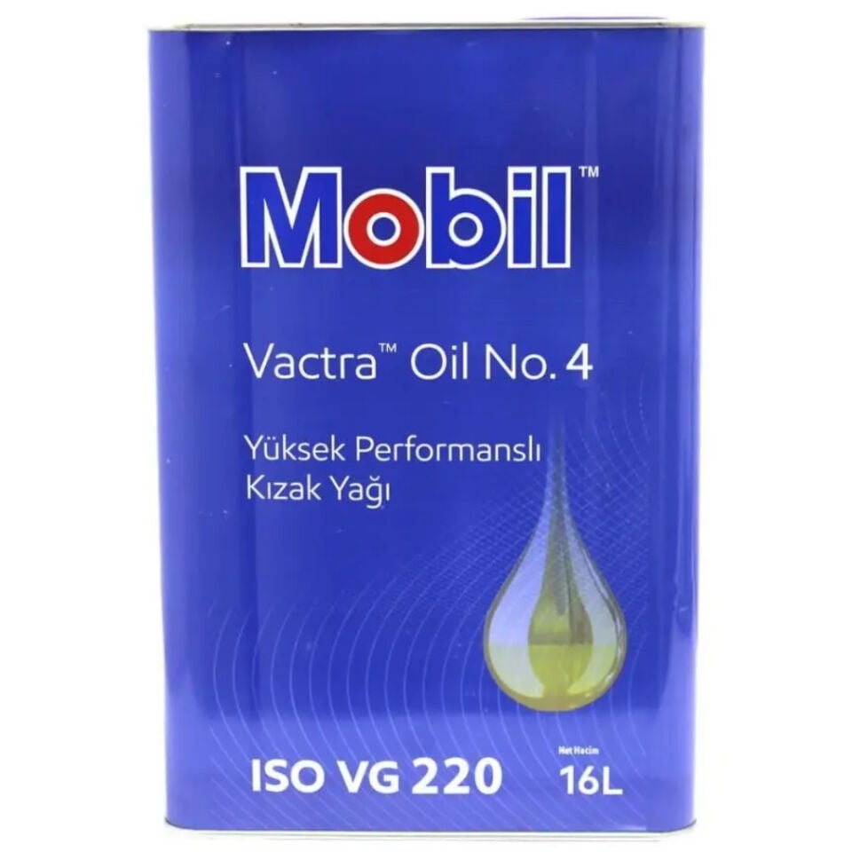 Mobil Vactra Oil No 4 - 16 Litre Kızak Yağı