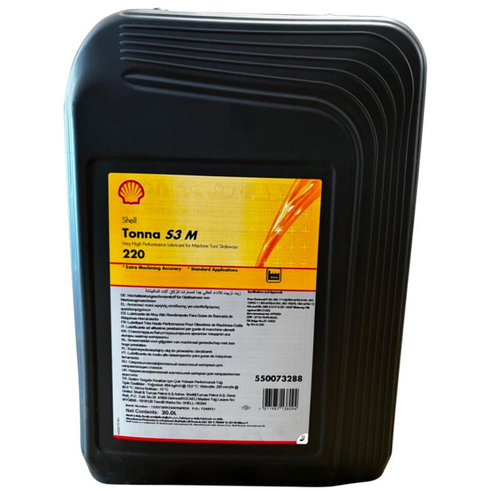 Shell Tonna S3 M 220 - 20 Litre Kızak Yağı