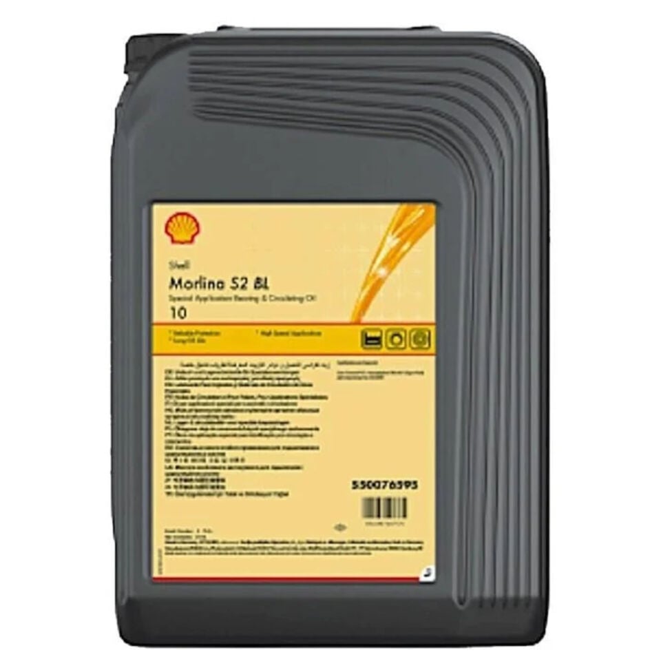 Shell Morlina S2 BL 10 - 20 Litre Türbin Sirkülasyon Yağı