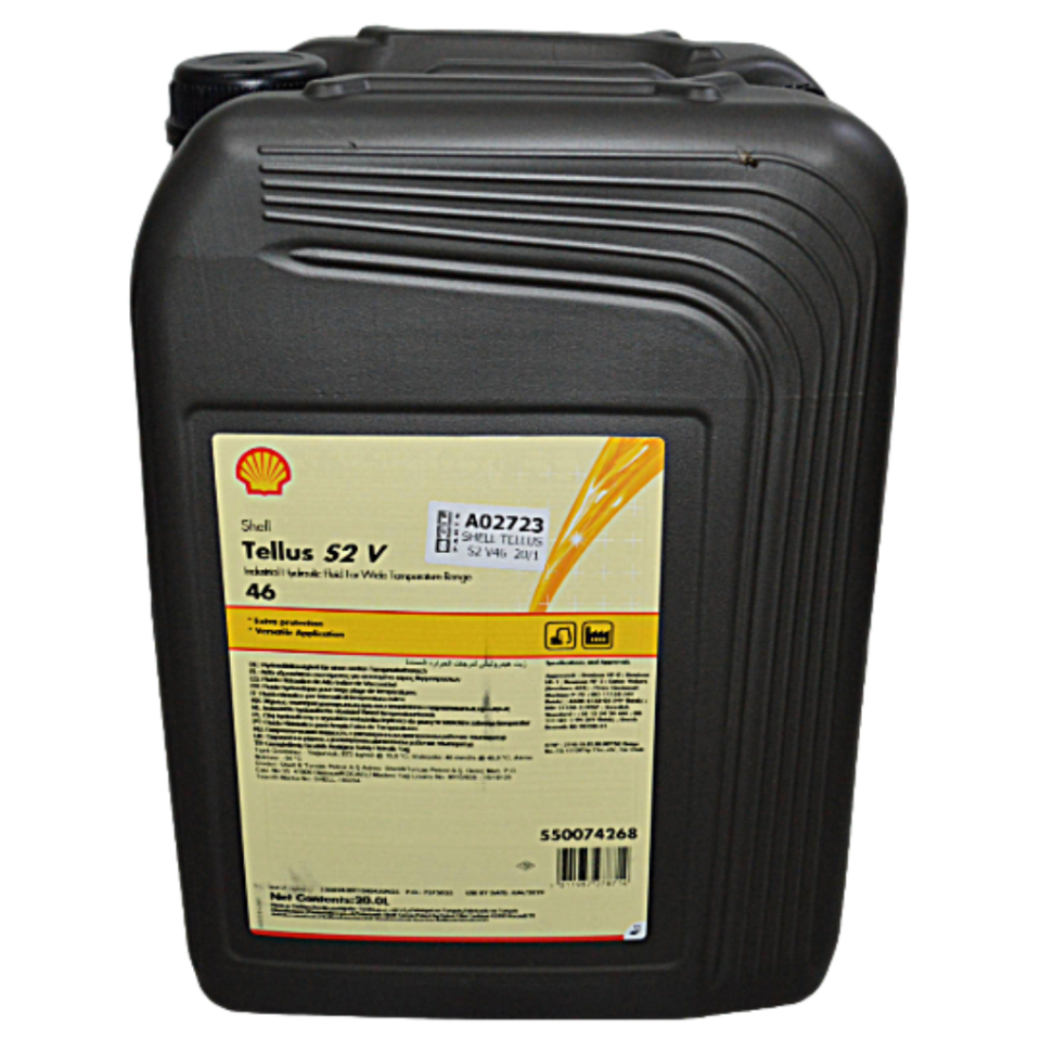 Shell Tellus S2 V 46 - 20 Litre Hidrolik Yağı