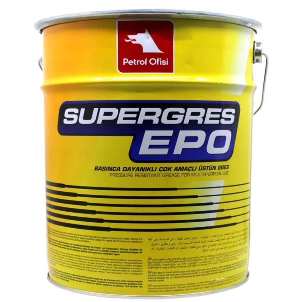 Petrol Ofisi Super Gres EP 0 - 15 kg Gres Yağı