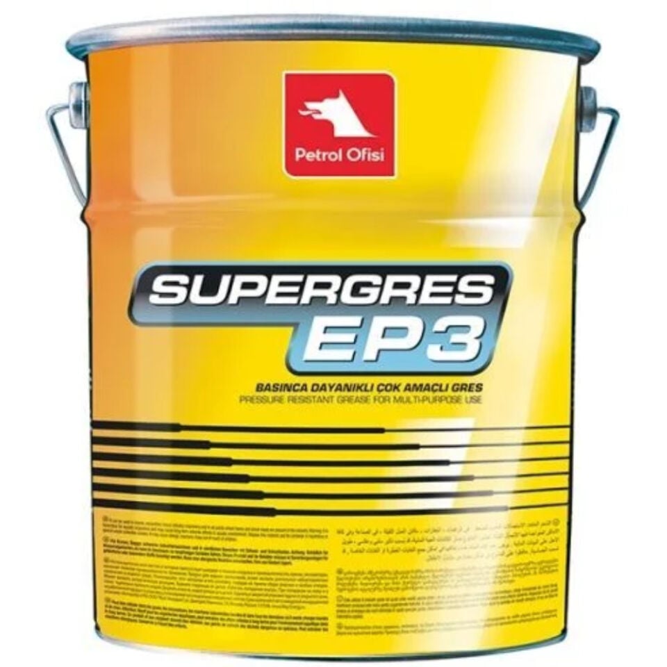 Petrol Ofisi Super Gres EP 3 - 15 kg Gres Yağı