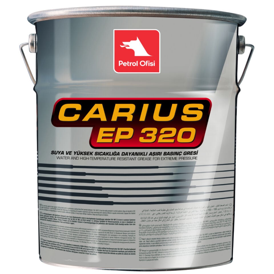 Petrol Ofisi Carius EP 320 - 15 kg Mavi Gres Yağı