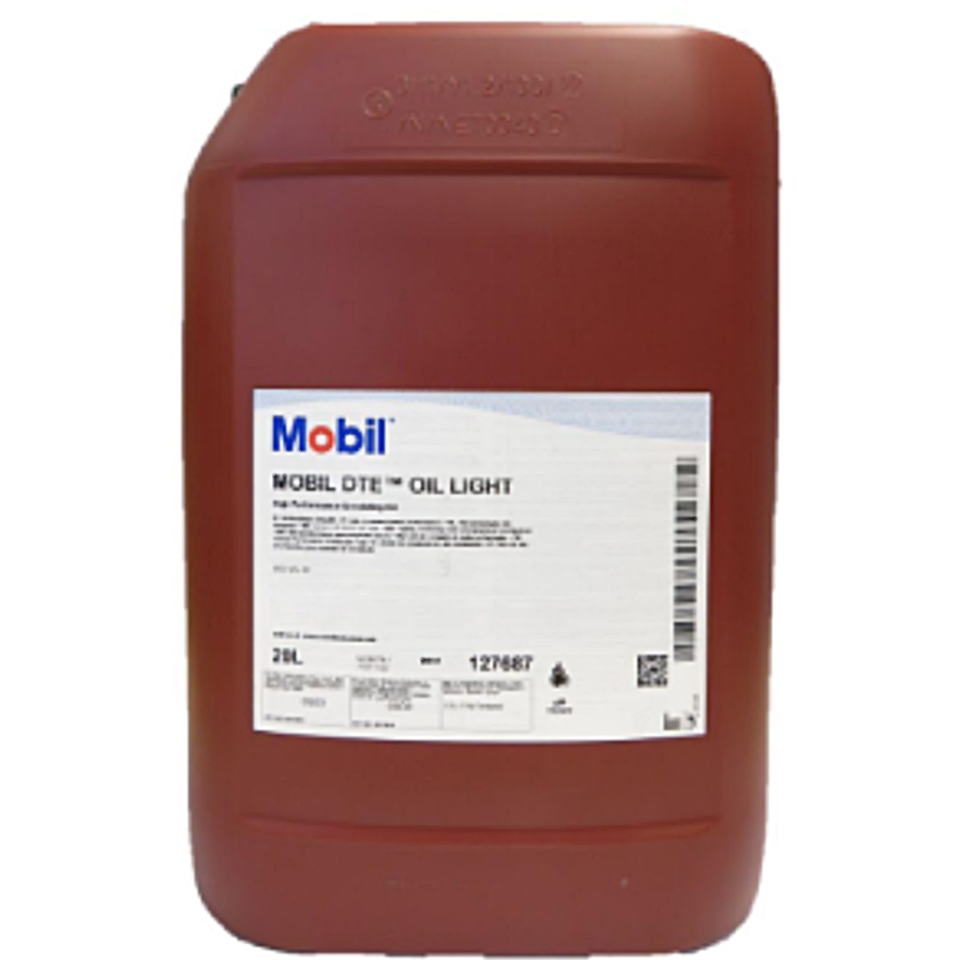 Mobil Dte Oil Light - 20 Litre Türbin Yağı