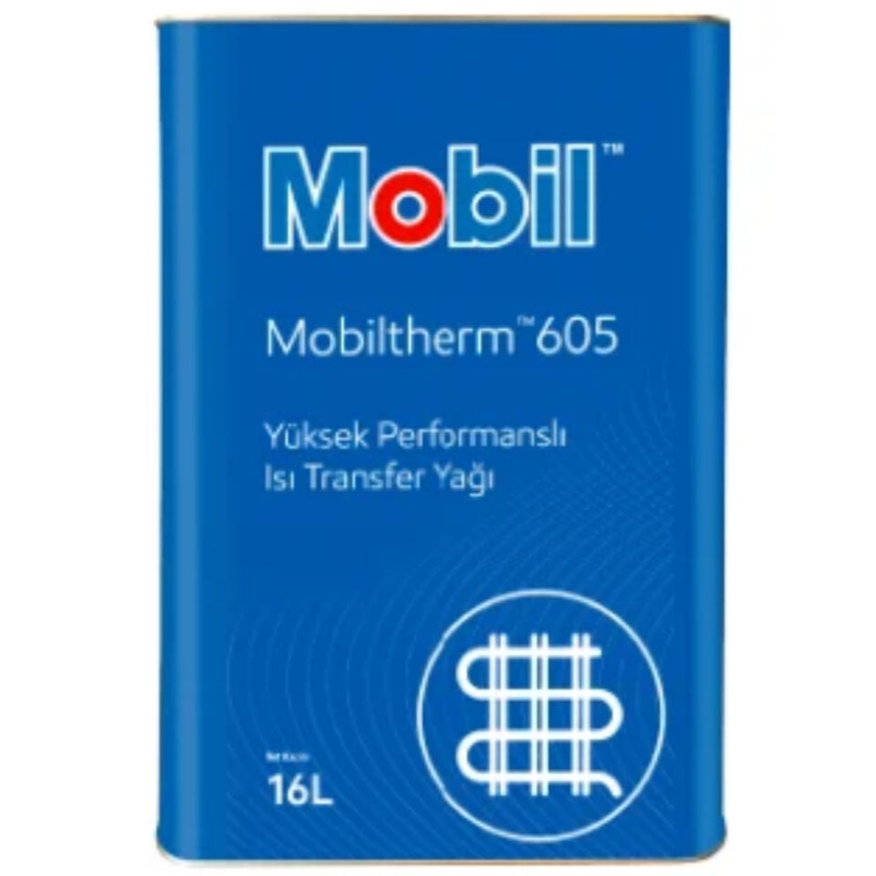Mobil Therm 605 - 16 Litre Isı Transfer Yağı