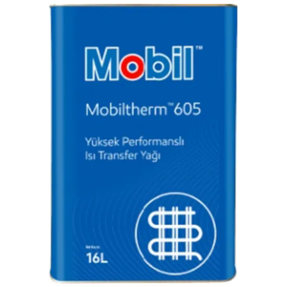 Mobil Therm 605 - 16 Litre Isı Transfer Yağı
